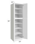 Portland White 24x90 Wall Pantry 