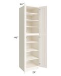 Signature Vanilla Glaze 24x96 Wall Pantry