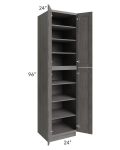 Providence Slate Grey 24x96 Wall Pantry