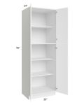 Venetian White Matte 30x90 Wall Pantry Cabinet