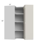 Milan Beige Matte 24x42 Square Corner Wall Cabinet