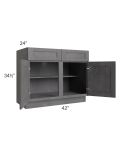 Stone Grey 42" Base Cabinet