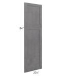 Stone Grey 84" Tall Decorative End Panel