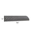 Stone Grey 8' Rope Molding