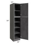 Stone Grey 18x84 Utility Cabinet
