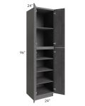Stone Grey 24x96 Utility Cabinet