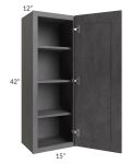 Stone Grey 15x42 Wall Cabinet