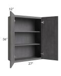 Stone Grey 27x36 Wall Cabinet