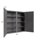 Stone Grey 42x42 Wall Cabinet