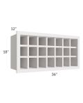 Tuscan Cloud 36x18 Wine Rack Cabinet