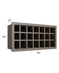 Tuscan Stone 36x18 Wine Rack Cabinet