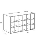 36x18 Wine Rack Cabinet