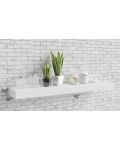 Frosted White Shaker 42" Floating Shelf