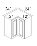 Brazilian Shaker 24x30 Wall Corner Unit