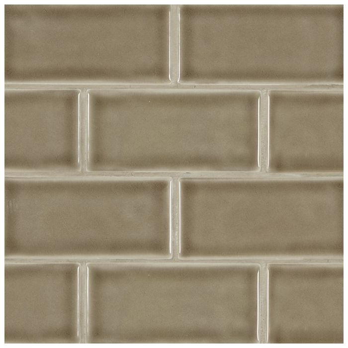 Artisan Taupe 3 x 6 Subway Tile 