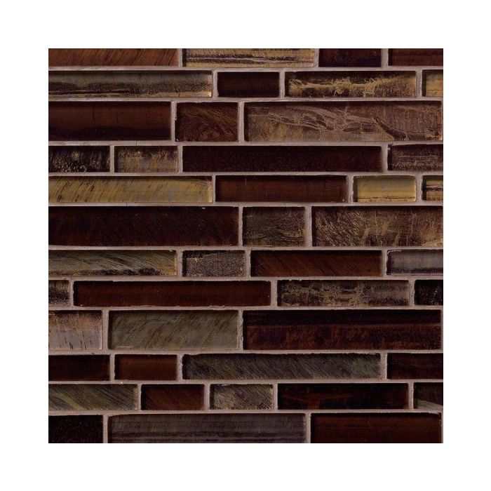 Artista Interlocking Pattern 8mm Mosaic Tile