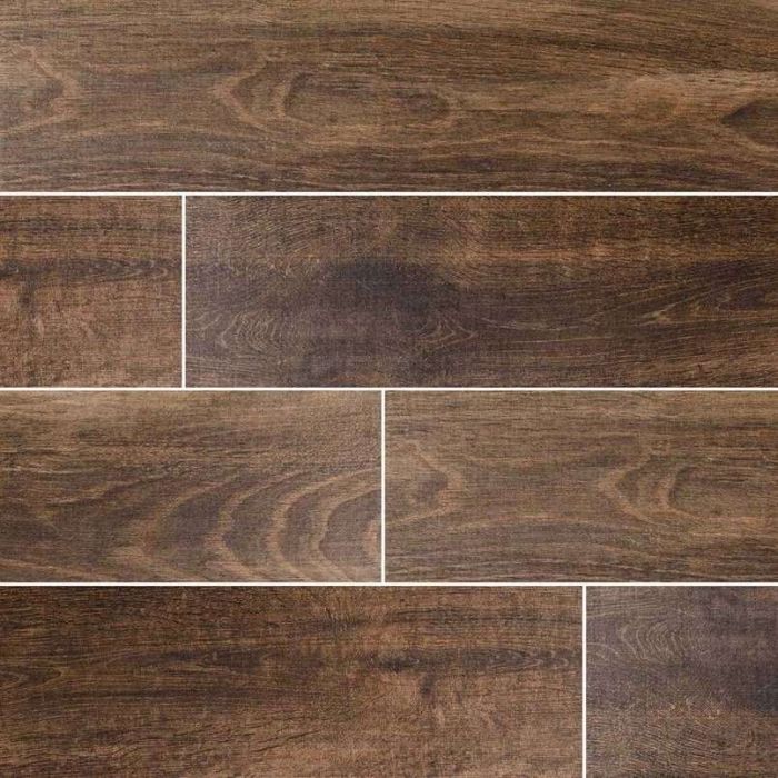 Upscape Bruno 6" x 40" Wood Look Tile