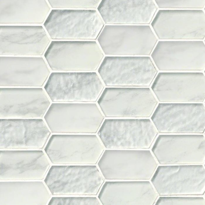 Calypso Picket Pattern 8mm Mosaic Tile