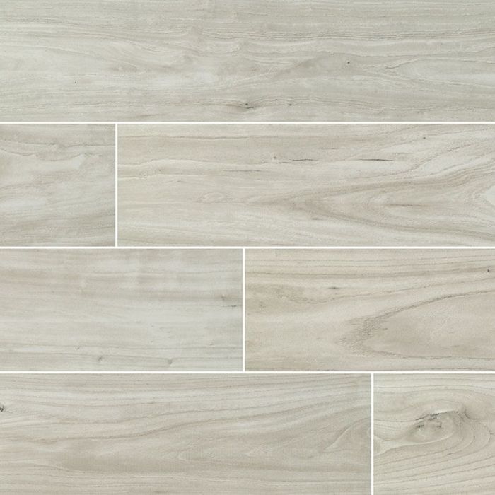 Catalina Ice 8 x 48 Polished Porcelain Wood Tile