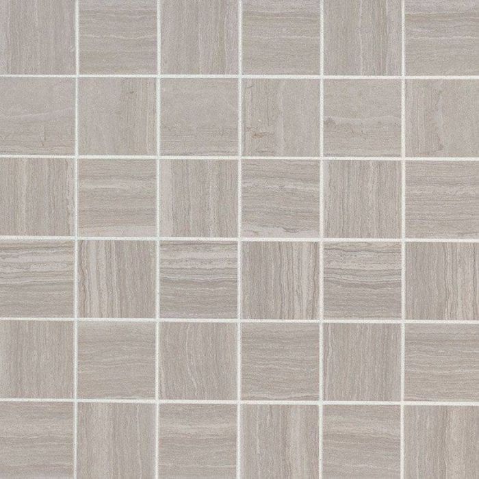 Charisma White 2 x 2 Mosaic Ceramic Tile