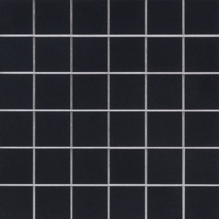 Domino Black 2 x 2 Matte Wall Tile