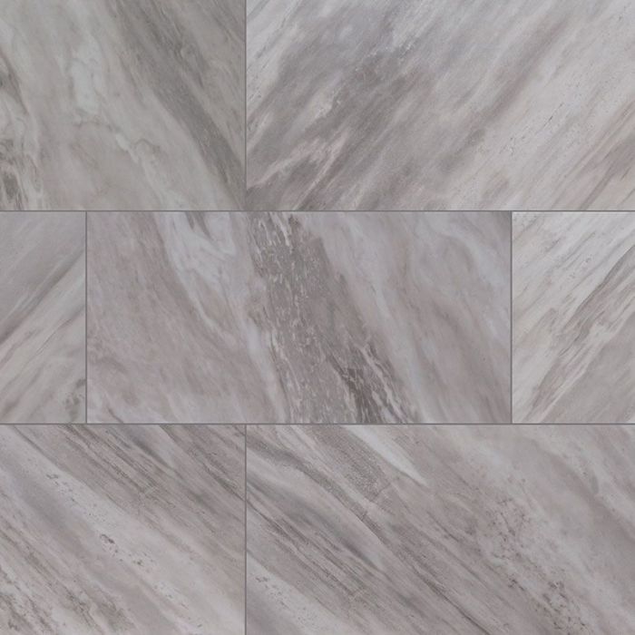 Eden Bardiglio 12 x 24 Matte Porcelain Tile