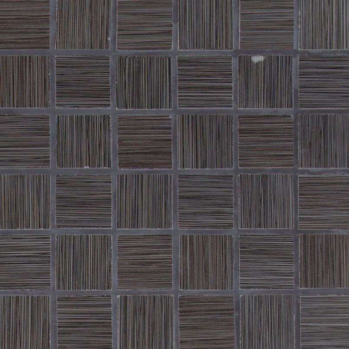 Focus Graphite 2 x 2 Mosaic Porcelain Tile