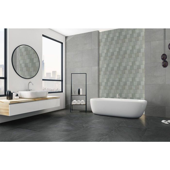 Sande Grey 2" x 2" Matte Porcelain Tile