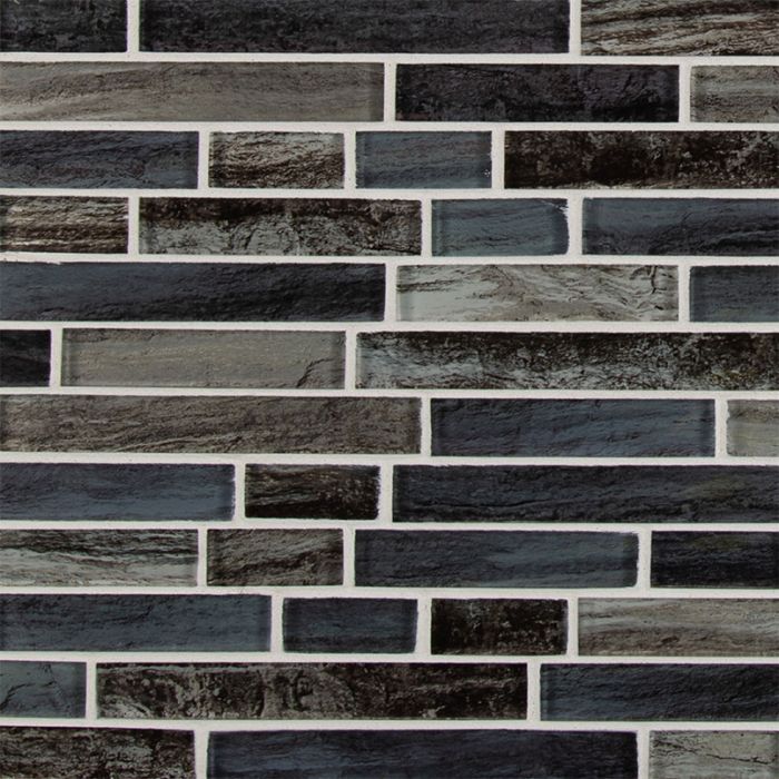Grigio Lagoon Interlocking Mosaic Tile Sample
