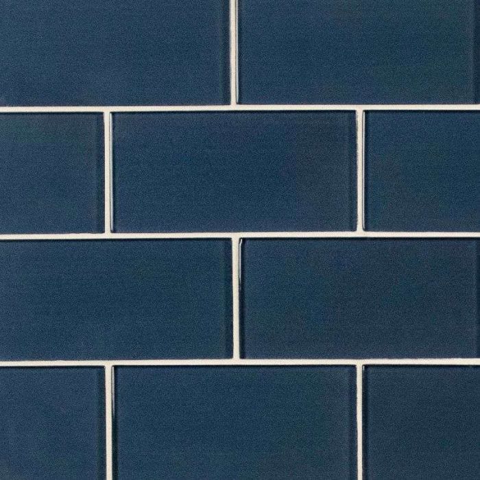 Midnight Glass 3??? X 8??? Subway Tile