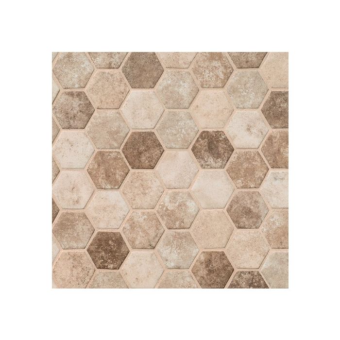 Sandhills Hexagon Glass Tile