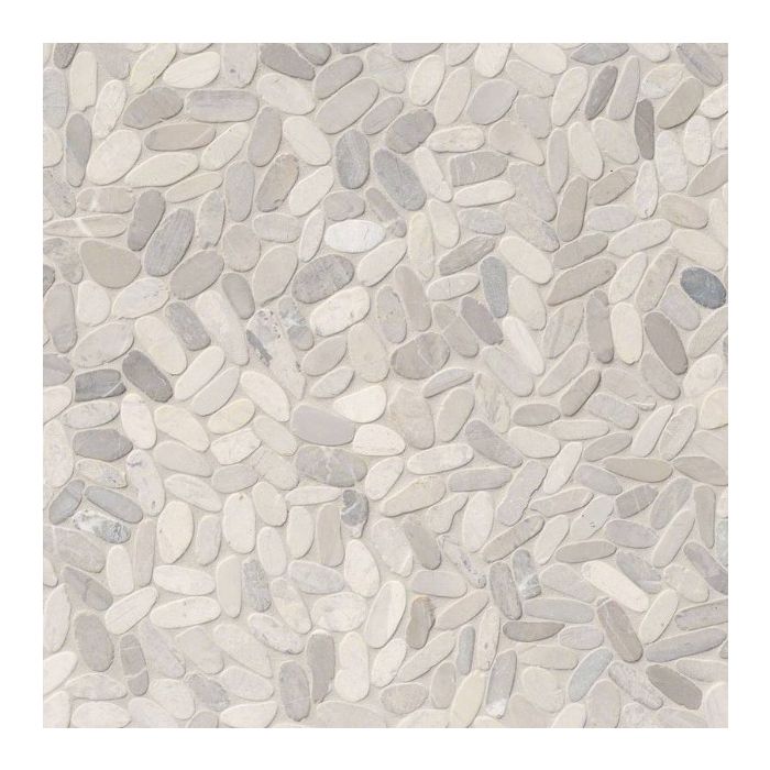Sliced Pebble Truffle Tumbled Tile