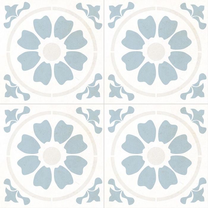 Kenzzi Tamensa 8 x 8 Encaustic Tile