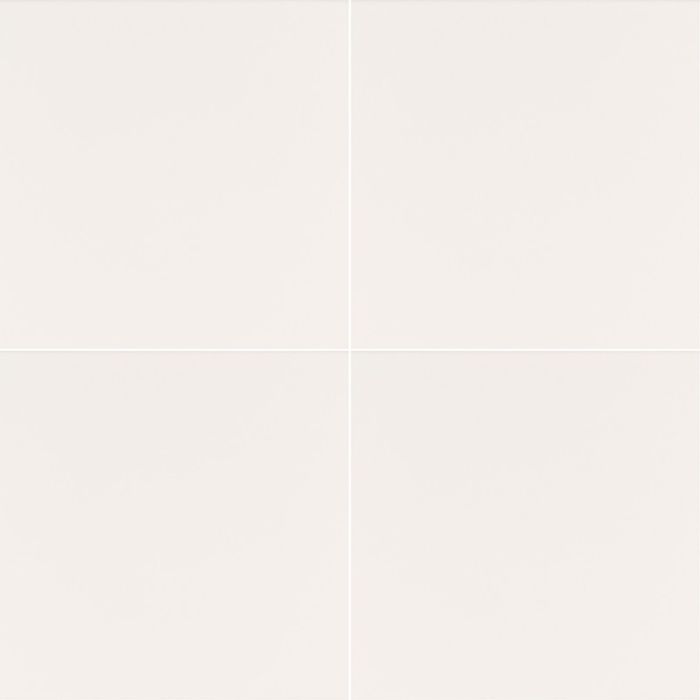 White Porcelain Soft Matte Tile