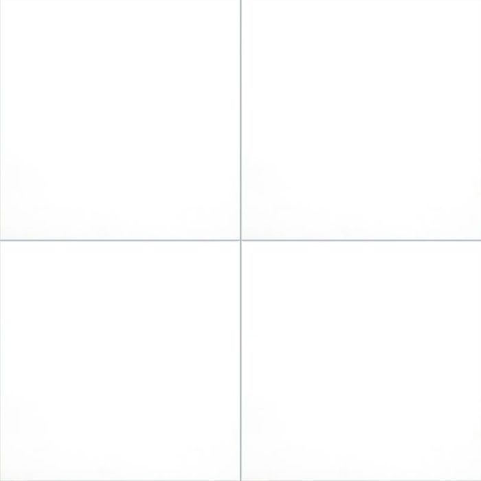 Domino White 24 x 24 Polished Porcelain Tile