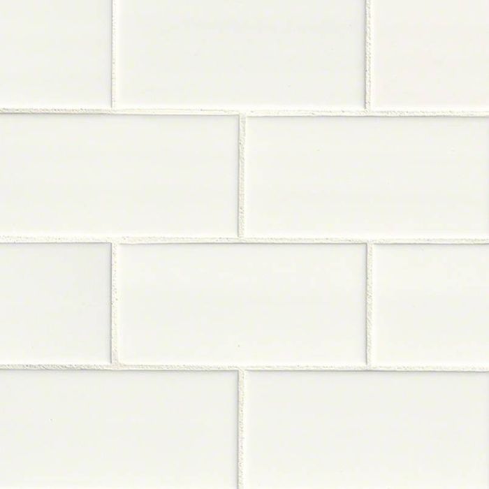 White Subway 3 x 6 Tile