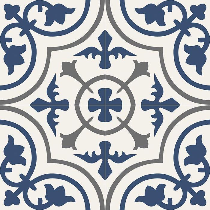 Kenzzi Zanzibar 8 x 8 Encaustic Tile