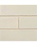 Antique White Glazed Handcrafted 4 x 12 Subway Tile
