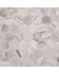 Eden Bardiglio 2 x 2 Hexagon Matte Porcelain Tile