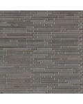 Basalt Blue Bamboo Pattern Mosaic Tile