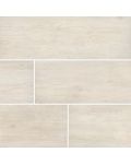 Caldera Blanca 8 x 47 Rectified Porcelain Tile