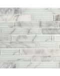 Blocki Blanco Interlocking Pattern 8mm Mosaic Tile 
