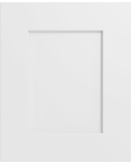 Brighton White Shaker Sample Door