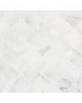 Calacatta Cressa Arabesque Mosaic Tile