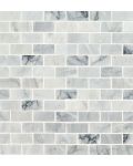 Carrara Classique Brick 1" x 2" Honed Mosaic Tile