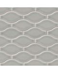 Morning Fog Ogee Pattern 8mm Mosaic Tile