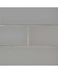 Oyster Gray Subway Tile 4 x 12 x 8mm Glass Tile
