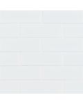 Retro Brick Bianco White Subway Tile