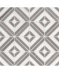 Rhombix Dove Polished Mosaic Tile