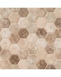 Sandhills Hexagon Glass Tile